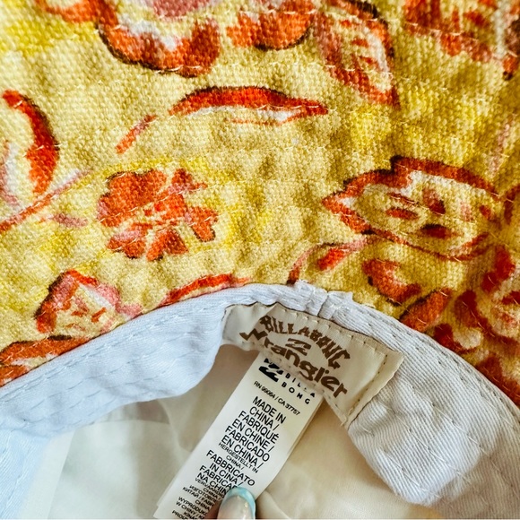 New Billabong X Wrangler Sunny Daze Bucket Hat - Picture 6 of 6